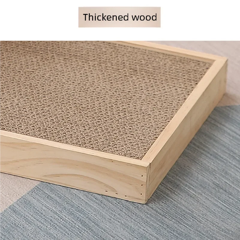 Sisal cat paw ball turntable solid wood cat scratching board durable scratching ball solid wood scratching board cat toy
